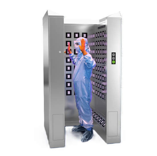 UV222 Booth